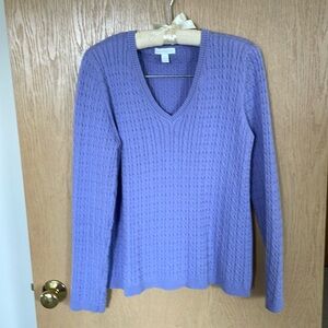 Classic v-neck sweater